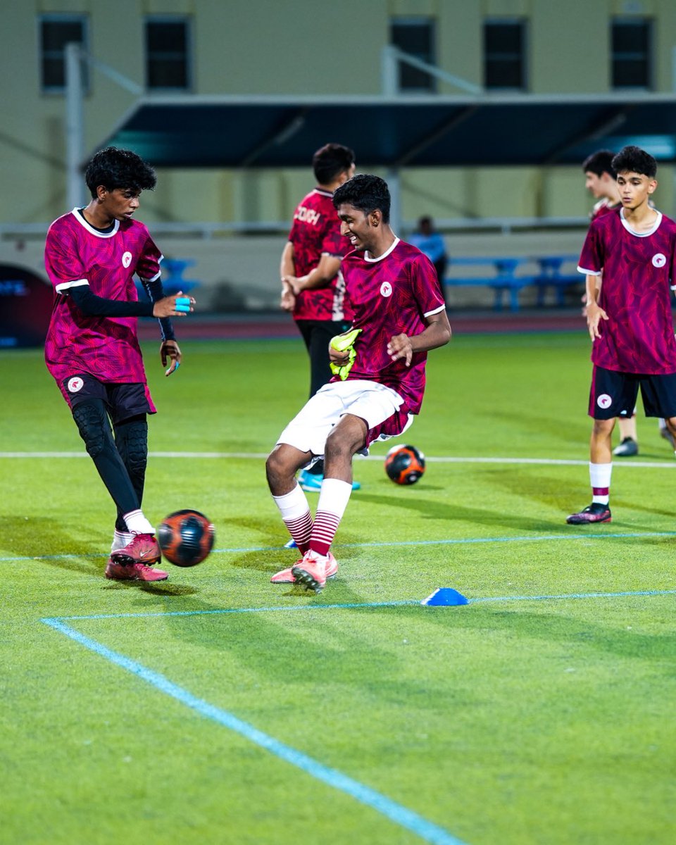 Spain Rush-SPF is back in Oman for the second time, led by Rubén and Pablo for the two-day trials. 🇪🇸⚽

Looking forward to two days of development, assessment, and opportunity. ❤💙

#AlphaFootballAcademy #SpainRushSPF #PathwayToSpain 🐺⚽🇴🇲🇪🇸