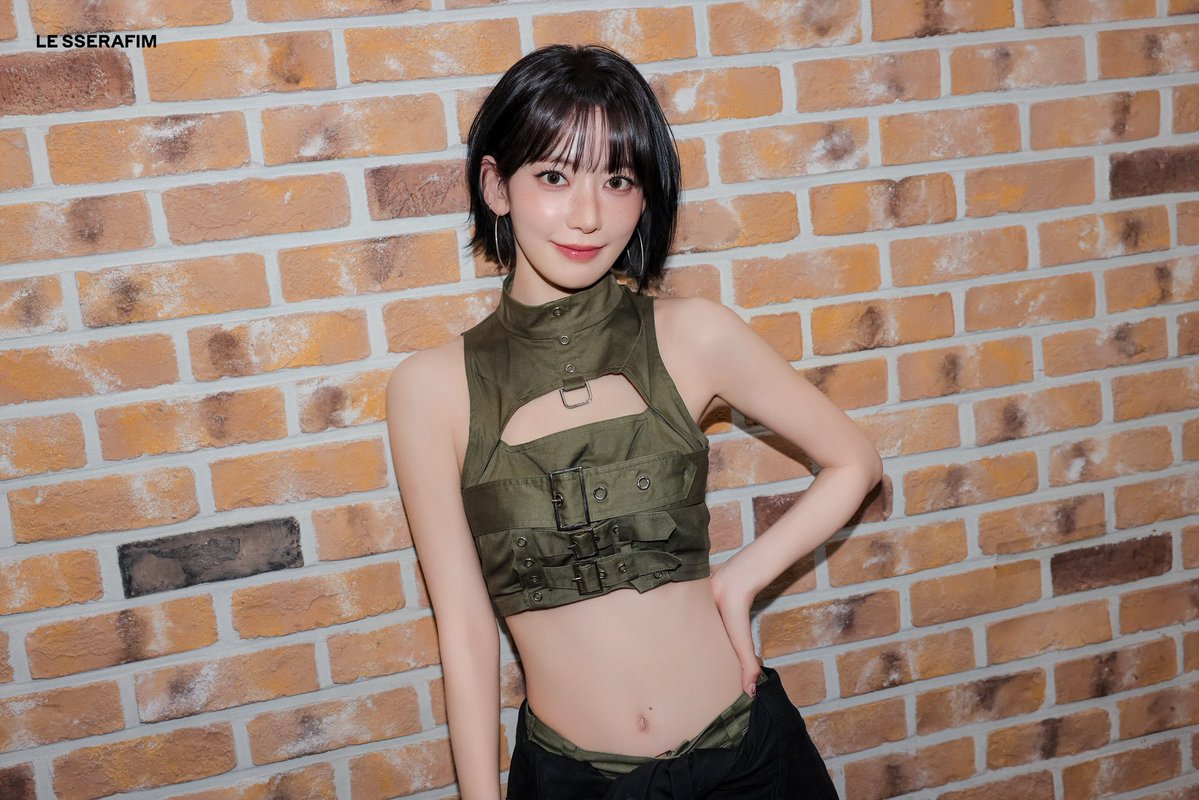 サクラ‼️新品‼️匿名発送‼️すぐに届きます‼️ SAKURA - LE SSERAFIM 'SPAGHETTI (Member ver.)' Behind Photo Sketch