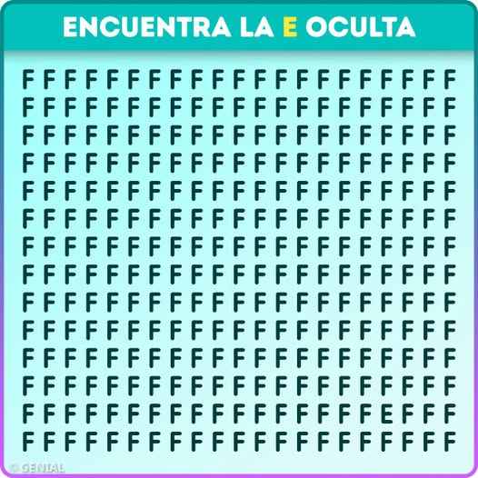PerezSetienOp's tweet photo. ¿Crees mejor buscar la  "E" 🔎
en horizontal o vertical❓
🤔
#agudezaVisual
en #tuvisión al 100%  en #Albacete https://t.co/z8MlDmRL75