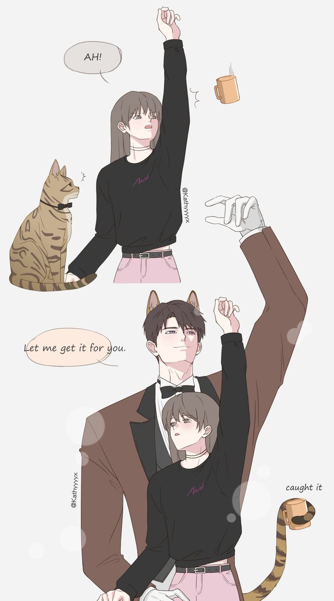 恋与深空 #LoveandDeepspace #Caleb #夏以昼 When your cat suddenly