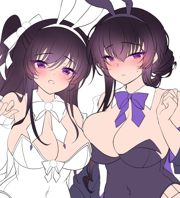 親子バニーwip🐰 