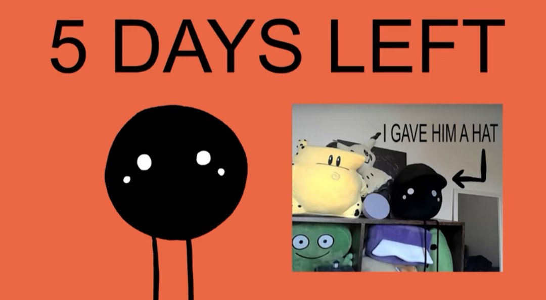 TwentyOOP's tweet image. Sacri has revealed that there are only 5 days left to get the Daddy Long Legs Plush! 

#osc #bfdi #objectshowcommunity #objectinvasion #itft #ppt2 #tpot #objectshow #hfjone #inanimateinsanity #animaticbattle