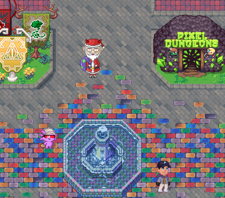 Another 1/1 coming, Santa! :D

<a href="/pixels_online/">Pixels</a> #PixelsCreator #PixelWeirdos!

<a href="/NftGuardia/">HomelessBarney/BombaBoy</a>