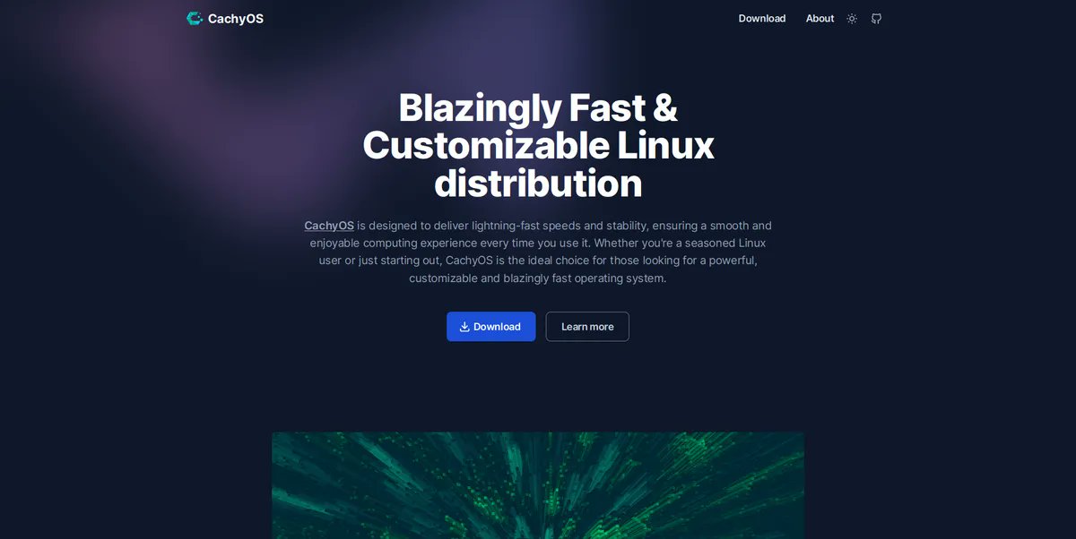 hackernewstop5's tweet image. CachyOS: Fast and Customizable Linux Distribution #HackerNews
cachyos.org