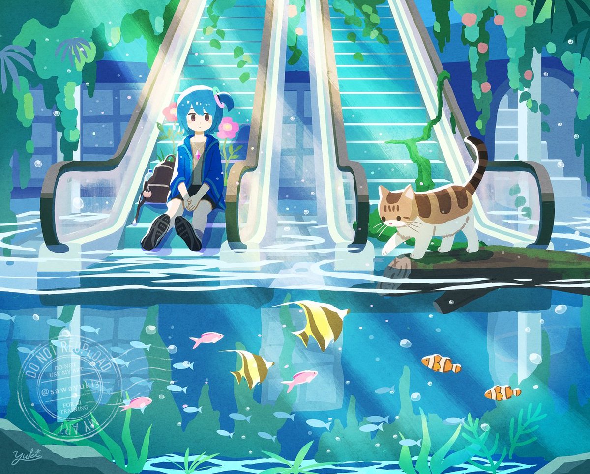 #今月描いた絵を晒そう
今月はこの1枚でした。いつも見てくださりありがとうございます。
新作は途中まで描いているので、また12月にご紹介できればと思います！