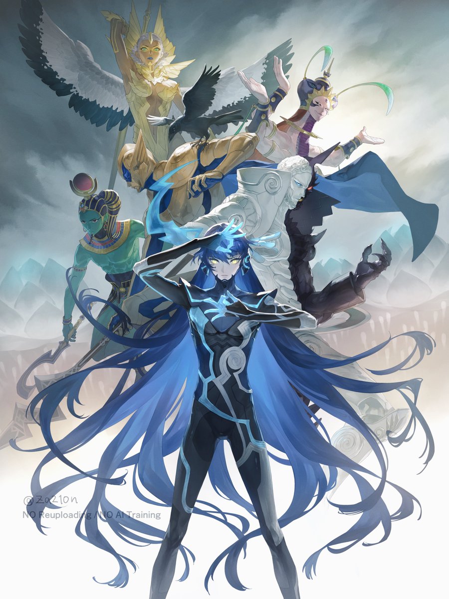 大大大遅刻だけど、真・女神転生V 4周年おめでとうございました！大好き
Super late… but happy 4th, SMTV! Still hyped!