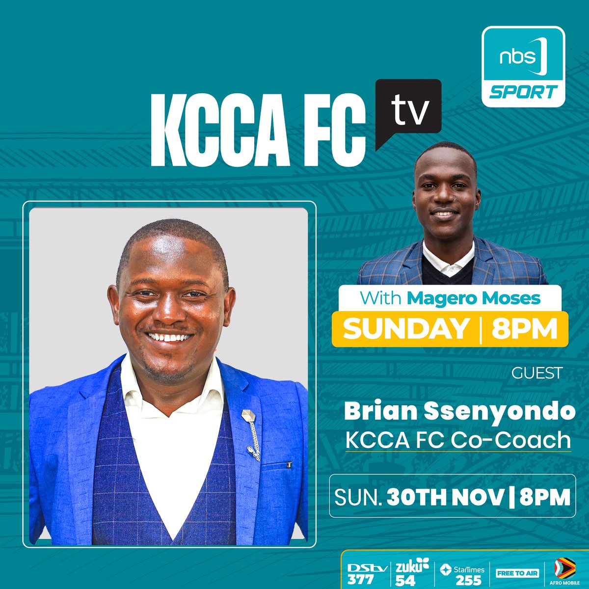 KCCAFC's tweet image. Brace yourselves. 🚨

Tonight, @Brian_Ssenyond0 sits with @magero_moses on @KCCAFCTV for a blockbuster deep dive into all the action that happened at the U17 World Cup in Qatar. Don’t miss this.

#KCCAFC  #KCCAFCTV
