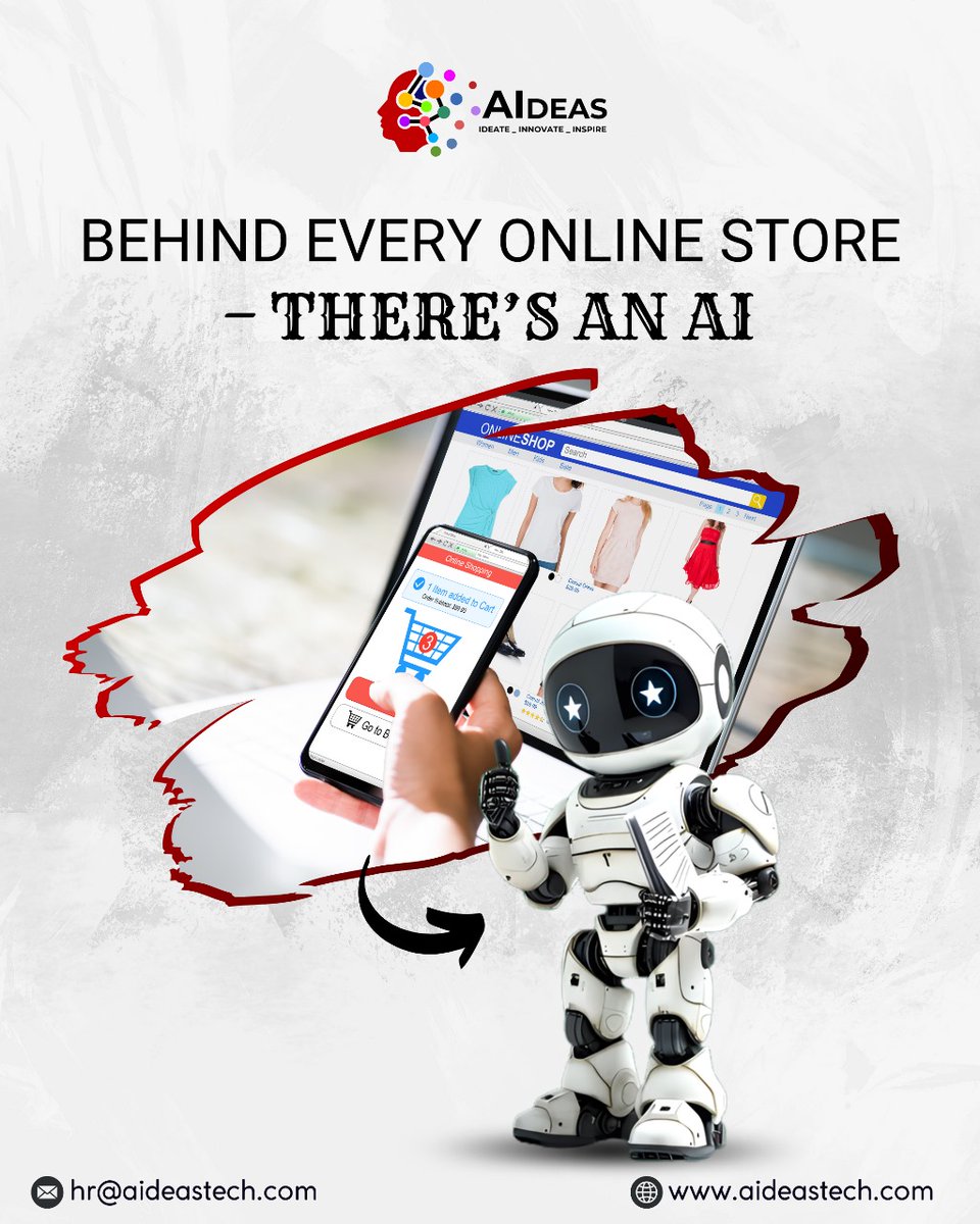 AIdeastech's tweet image. At AIdeas Tech, we empower e-commerce brands with next-gen AI solutions that enhance customer journeys, boost conversions, and scale operations effortlessly. Behind every digital success story, there’s innovation — and we help bring that innovation to life.

#AIdeasTech #AI