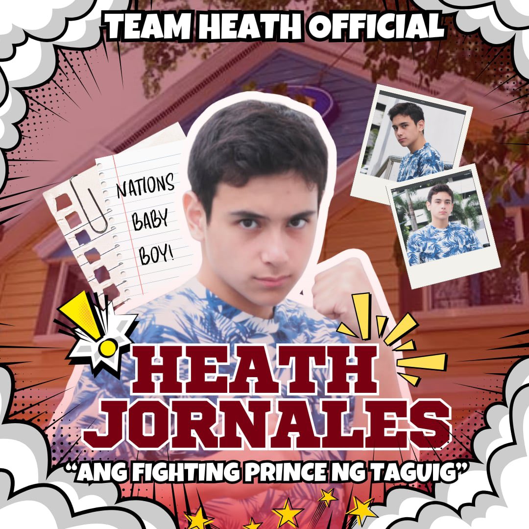 TeamHeathOfc's tweet image. “Never Back Down, Never Give Up.”

-Heath Michael Estrada Jornales, 2025