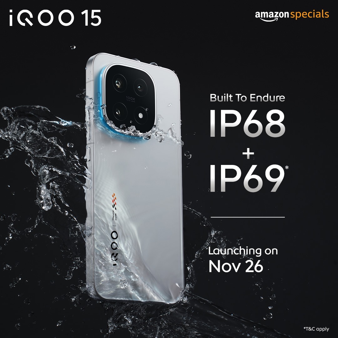 nipunmarya's tweet image. Flagship-Grade Protection
 IP68 &amp;amp; IP69 Dust + Water Resistance.

Built tough for the real world — rain, dust, splashes and more.
 #iQOO15 #BeTheGOAT