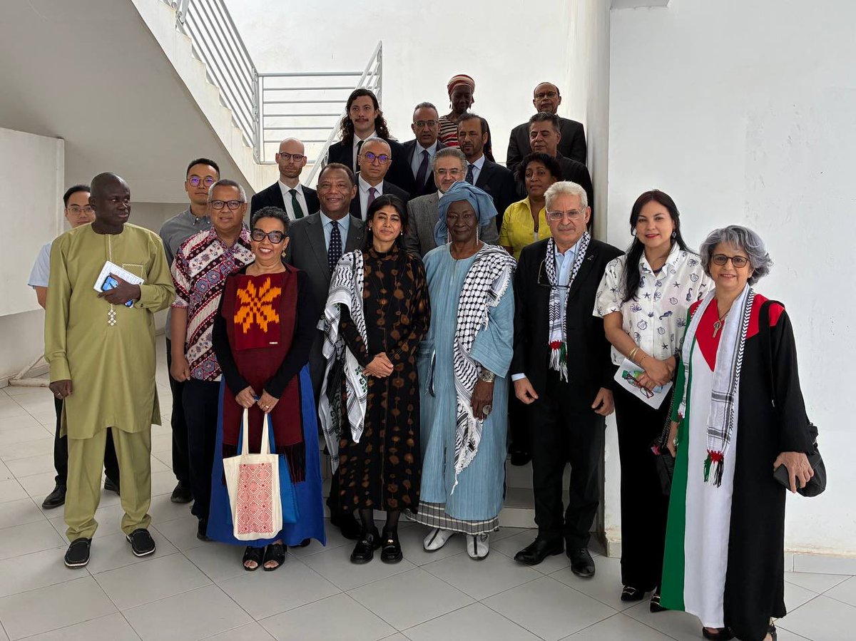 RimaHas's tweet image. 🇸🇳 🇵🇸 Quel honneur d’être à Dakar pour la Journée Internationale de Soutien au Peuple Palestinien, et à quelques jours de la commémoration du massacre de colonial de Thiaroye de 1944. 

Bravo, et merci au Cercle des Étudiants Humanitaires au Service de la Cause Palestinienne de…