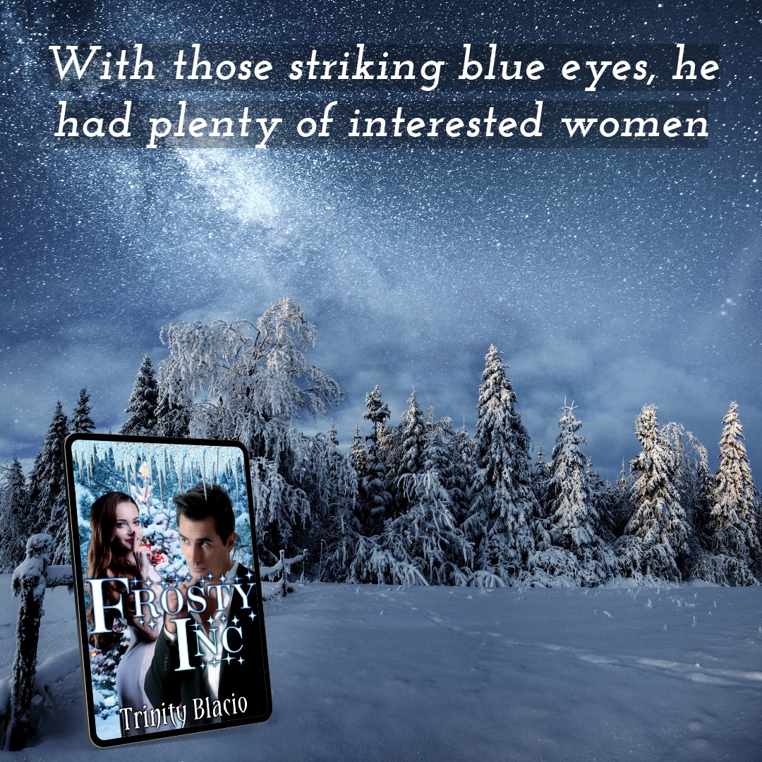 SylvDotNet's tweet image. Check out Frosty Inc by Trinity Blacio amzn.to/49HxMVk!

Perfect for getting into the Christmas spirit! 🎄❄️ @trinityblacio