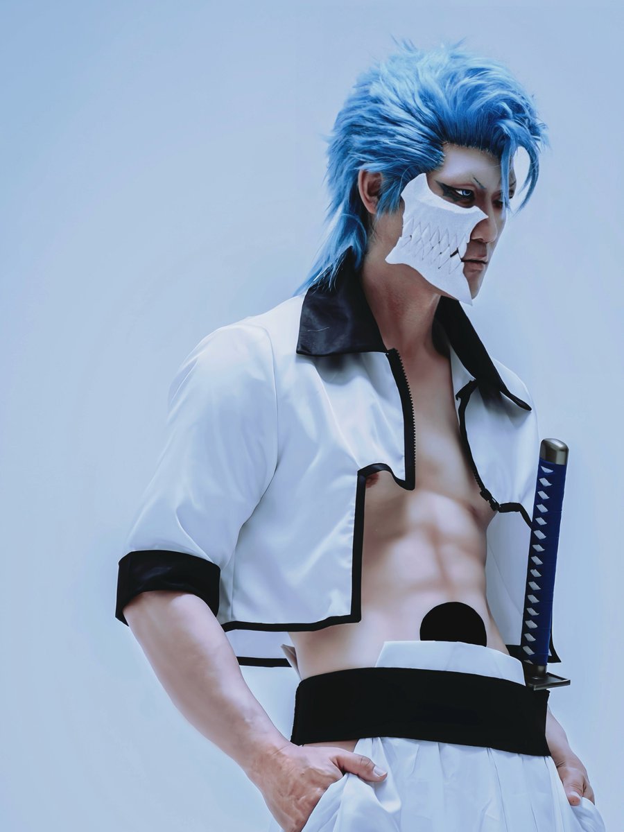 michakun_cos's tweet image. Cosplay｜BLEACH
_____________________________

Grimmjow Jaegerjaques
グリムジョー　ジャガージャック
_____________________________

Photo:@takahiro03299

#BLEACH 
#Grimmjow