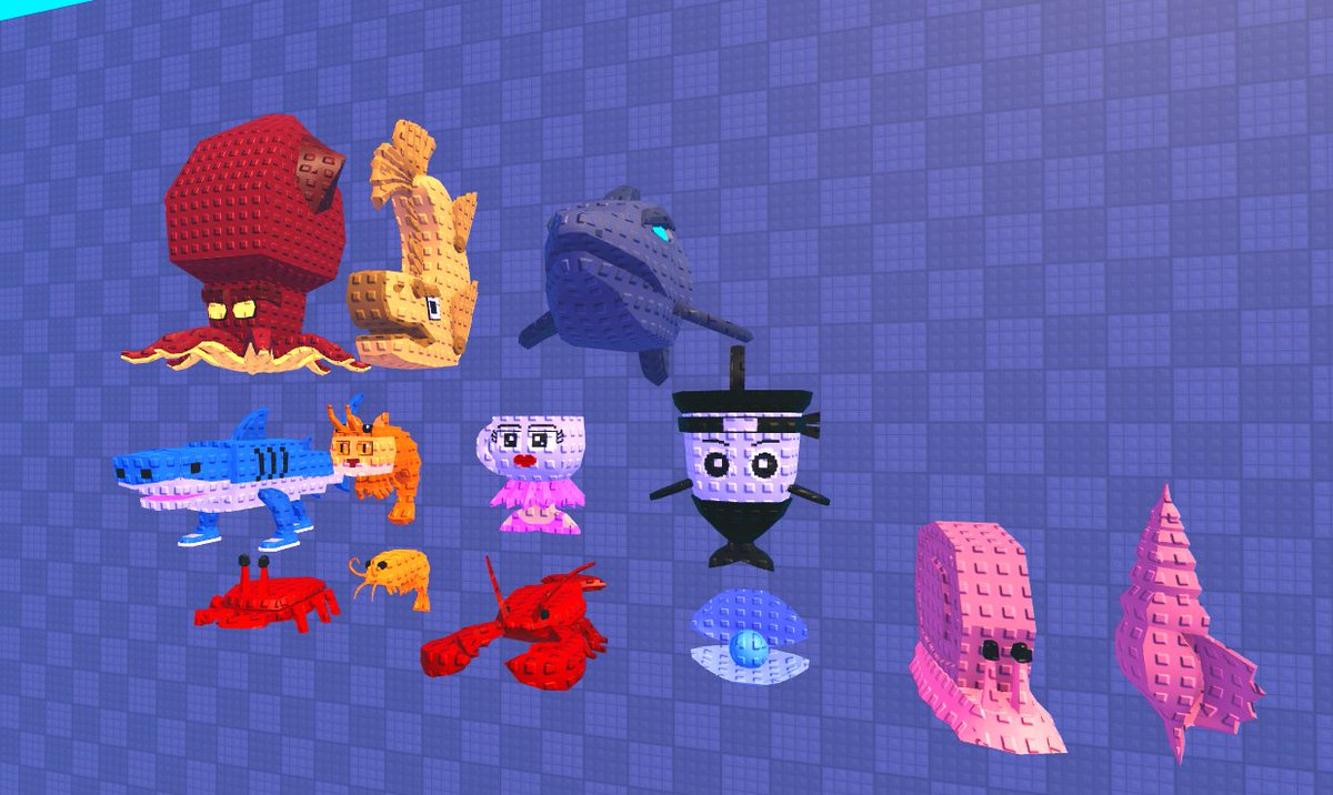 4ndrutDev's tweet image. Fish Stud Models🐟
OPEN COMMS✅

Likes &amp;amp; Retweet appreciated!💙

#Roblox #RobloxDev #RobloxArt #lowpoly