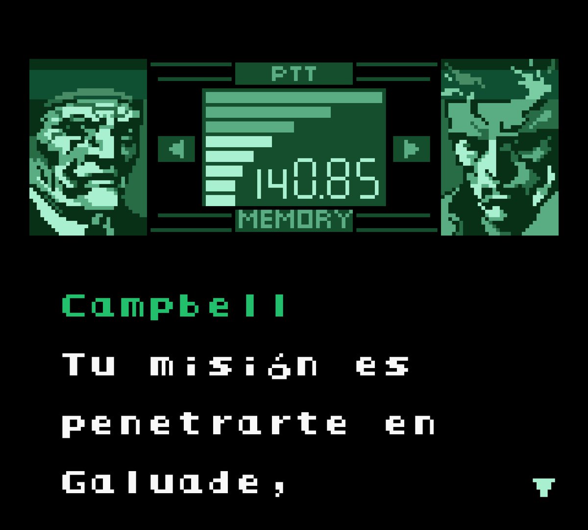 La mejor misión de Solid Snake, con ese Campbell sabrosón…
Metal Gear: Ghost Babel
#Konami #GameboyColor
#Retrogames