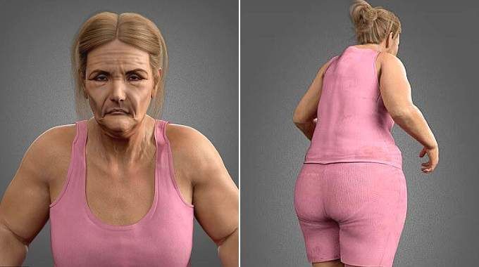 fadouce's tweet image. Des scientifiques dévoilent à quoi ressembleront les Occidentaux moyens, en 2050 
Le “Sedentary Sam” alarme,
 Et si les écrans abîment déjà nos corps, rien n’indique que l’humanité glissera vers une caricature voûtée et obèse !! 
buff.ly/dZz2qAV