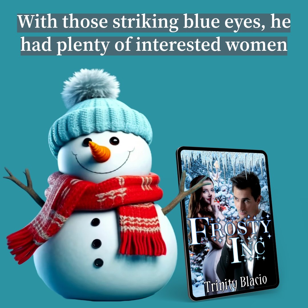 SylvDotNet's tweet image. Check out Frosty Inc by Trinity Blacio amzn.to/49HxMVk!

Perfect for getting into the Christmas spirit! 🎄❄️ @trinityblacio