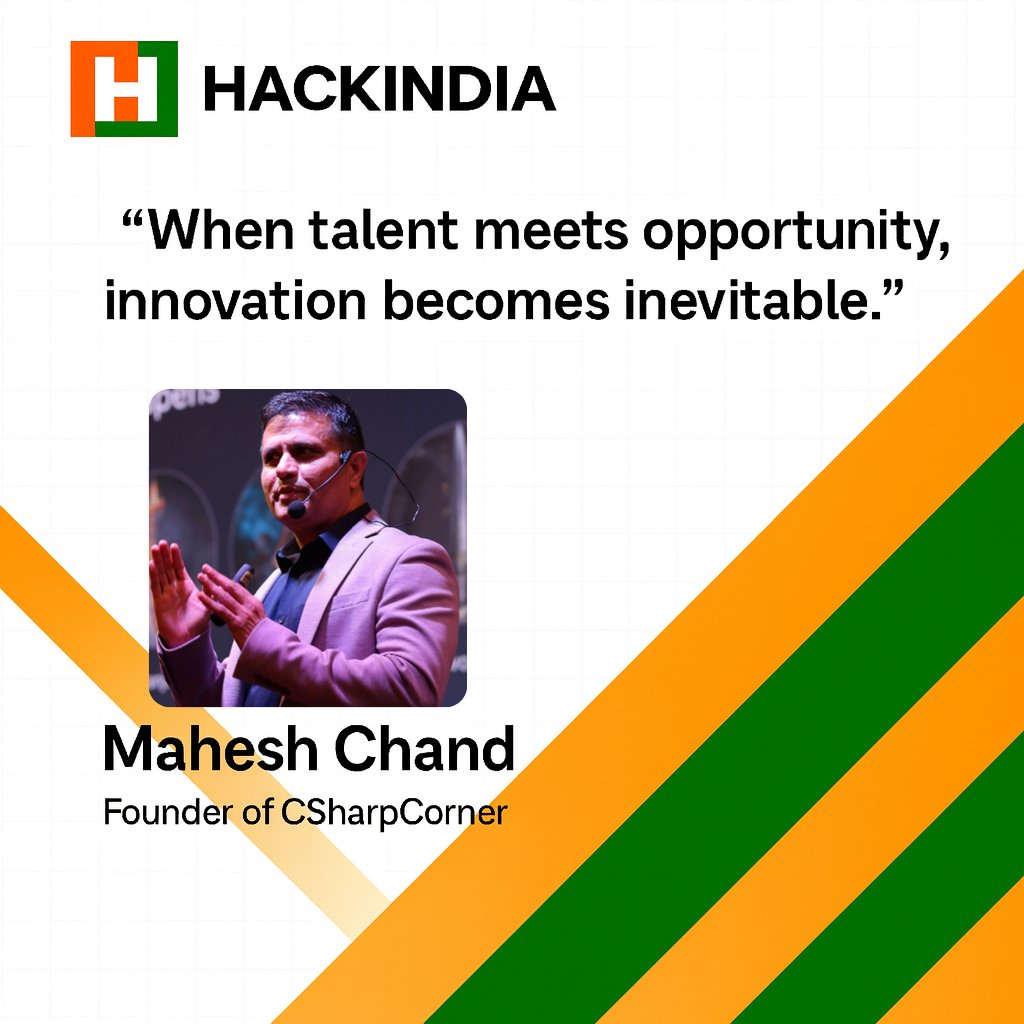 HackIndiaXYZ's tweet image. Innovation is inevitable when founders like @mcbeniwal   lead from the front.

Don’t miss your chance to meet and learn directly from him at HackIndia 2026, where thousands of creators, coders, and visionaries will gather to shape what comes next.

This is where the future…
