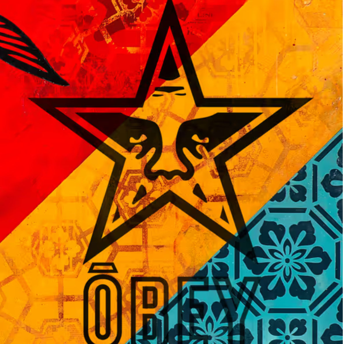 Stayed for the art! ⁦<a href="/OBEYGIANT/">Shepard Fairey</a>⁩