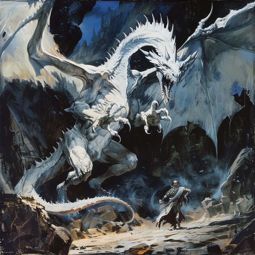 CorpseKings's tweet image. What&apos;s a cool name for an Ancient White Dragon?