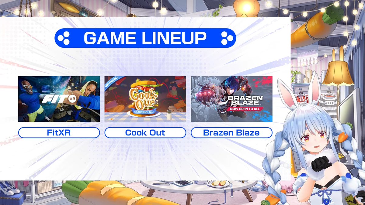 MetaQuest VR練習配信おつぺこ～👯‍♀️ Cook Outはめちゃくちゃ忙し