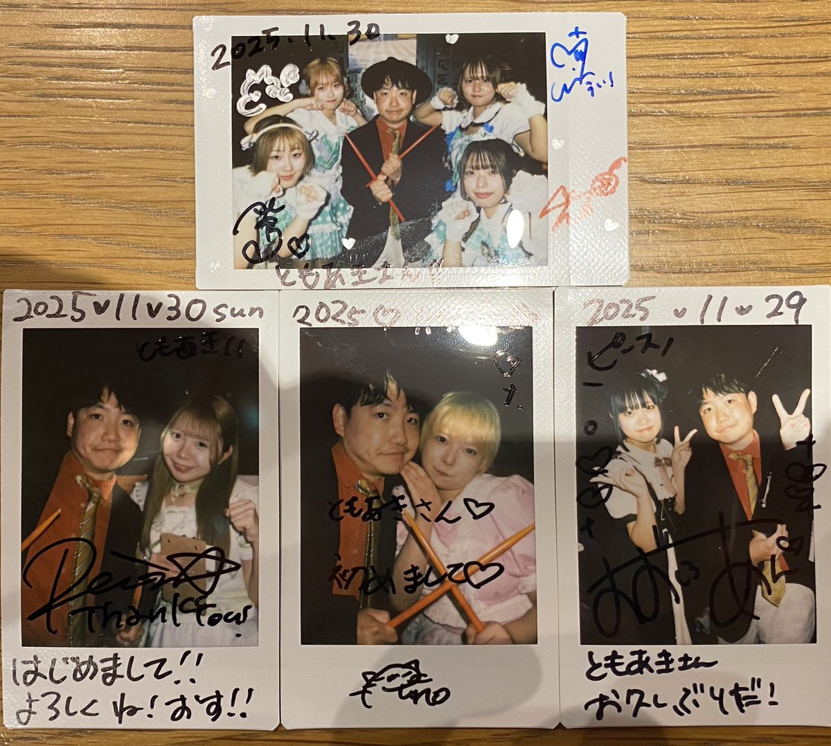 押忍フェス 地方都市ツアー 1部が終了しました🔥 特典会で購入した