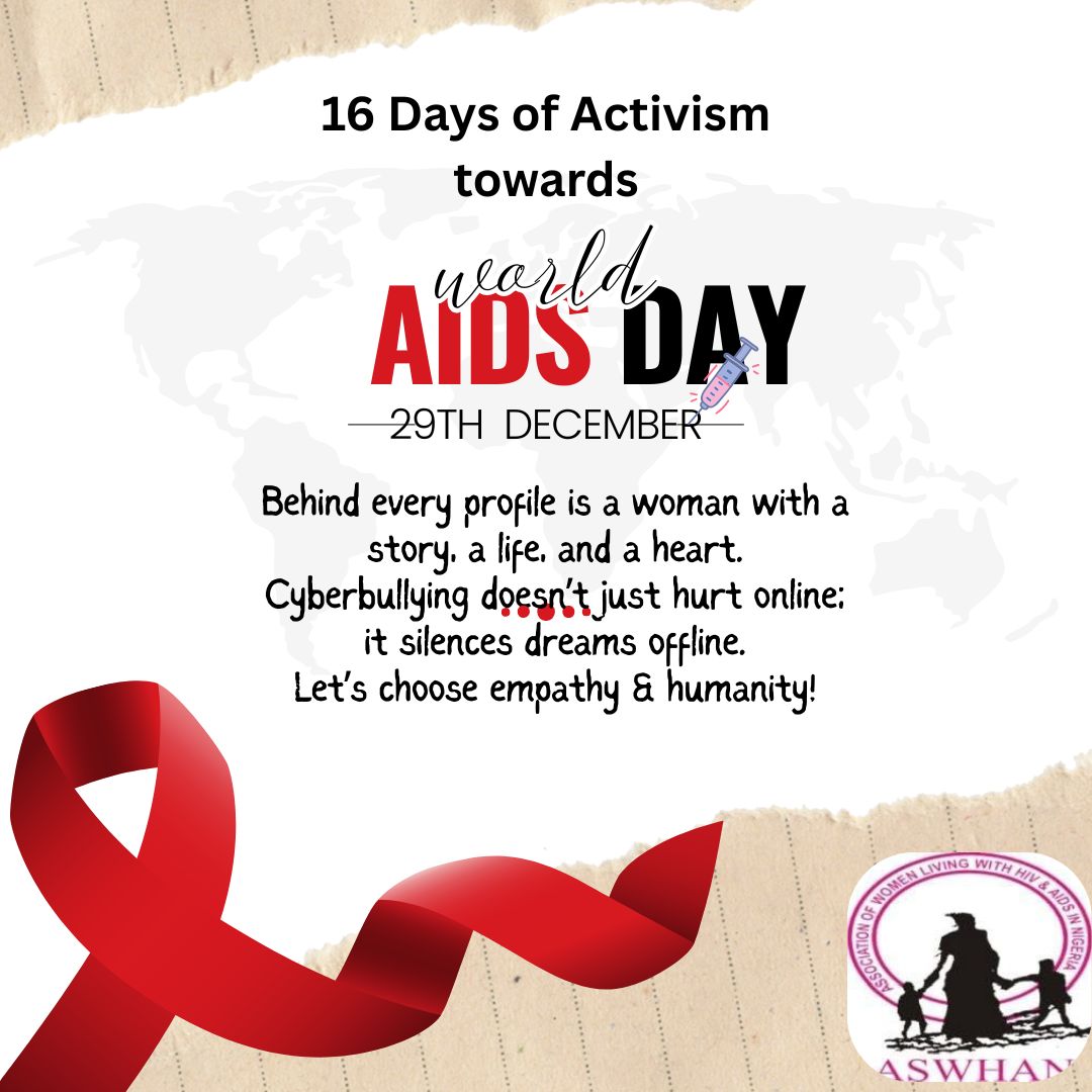 #ASWHANWOMEN 
#16DaysOfActivism2025 
#WorldAIDSDay2025
