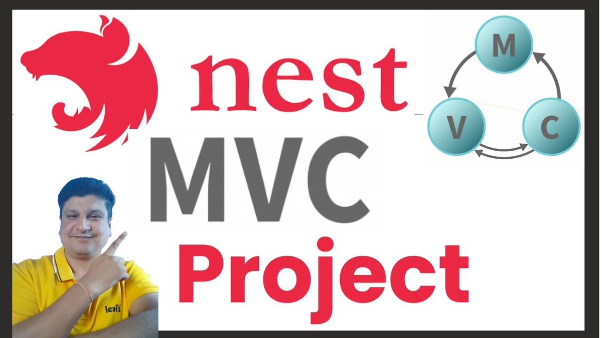 codeonedigest's tweet image. Nestjs MVC Project Tutorial for JavaScript Beginners| Model View Controller
youtu.be/-2tjBg2C0BM

#NestJS #JavaScript #MVC #WebDevelopment