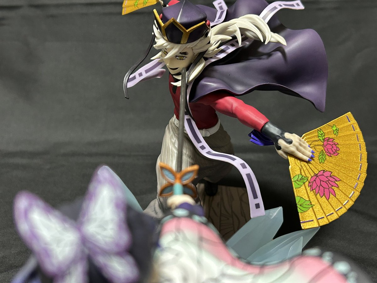 鬼滅一番くじ「姉の仇」A賞しのぶ、B賞童磨開封。 躍動的なポージング