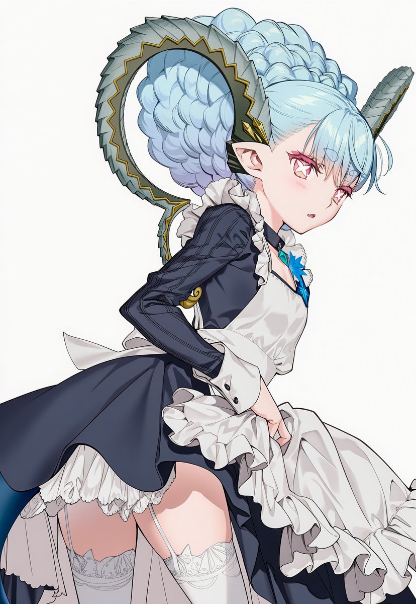 メイドラーヴァティアマト(Larva Tiamat)
#FGO #ティアマト