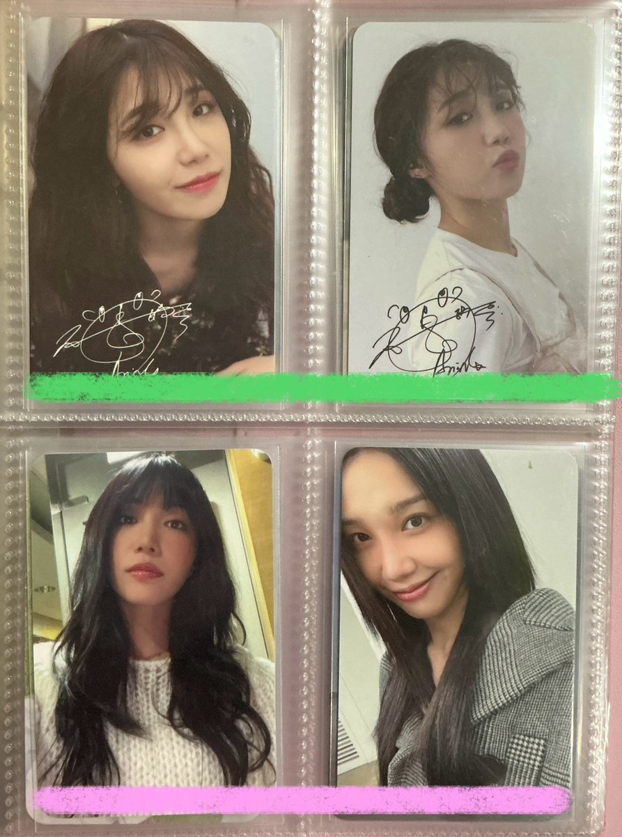 meungbudols's tweet photo. [DECLUTTERING SALE]

apink photocards

❤️ 50
💜 100
💚 150
💛 200
🩵 250
🩷 300

prices are negotiable !! ☺️ can give discounts 😘

🏷️ wts lf ph help rt chorong bomi eunji naeun namjoo hayoung chobom album pc photocard pob sg season's greetings https://t.co/N78jBJEqYv