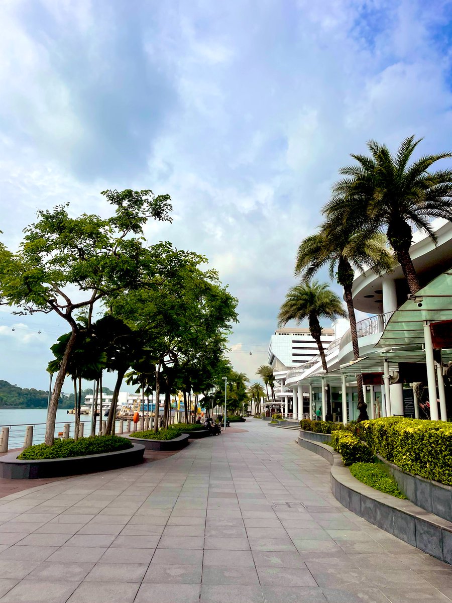 TaraTeacher1's tweet image. Christmas vibes in Singapore feel very surreal #sentosa #harbourfront #christmas #singapore