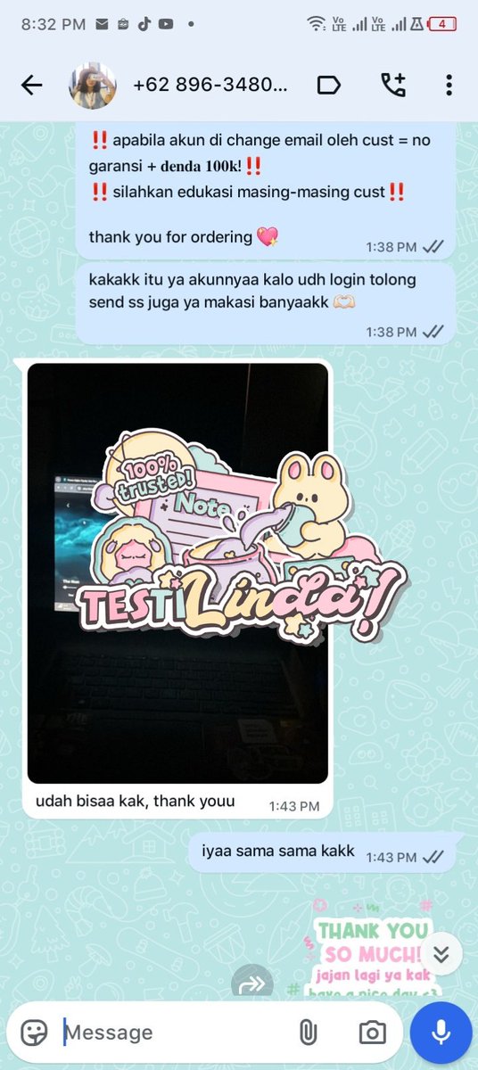 kasiboos's tweet image. ⠀
⠀⠀⠀⠀⠀⠀𓂃 ۫ . ⟡ 𓈒 💌 ꒰‌ linda’s testi ꒱ ‹3
⠀