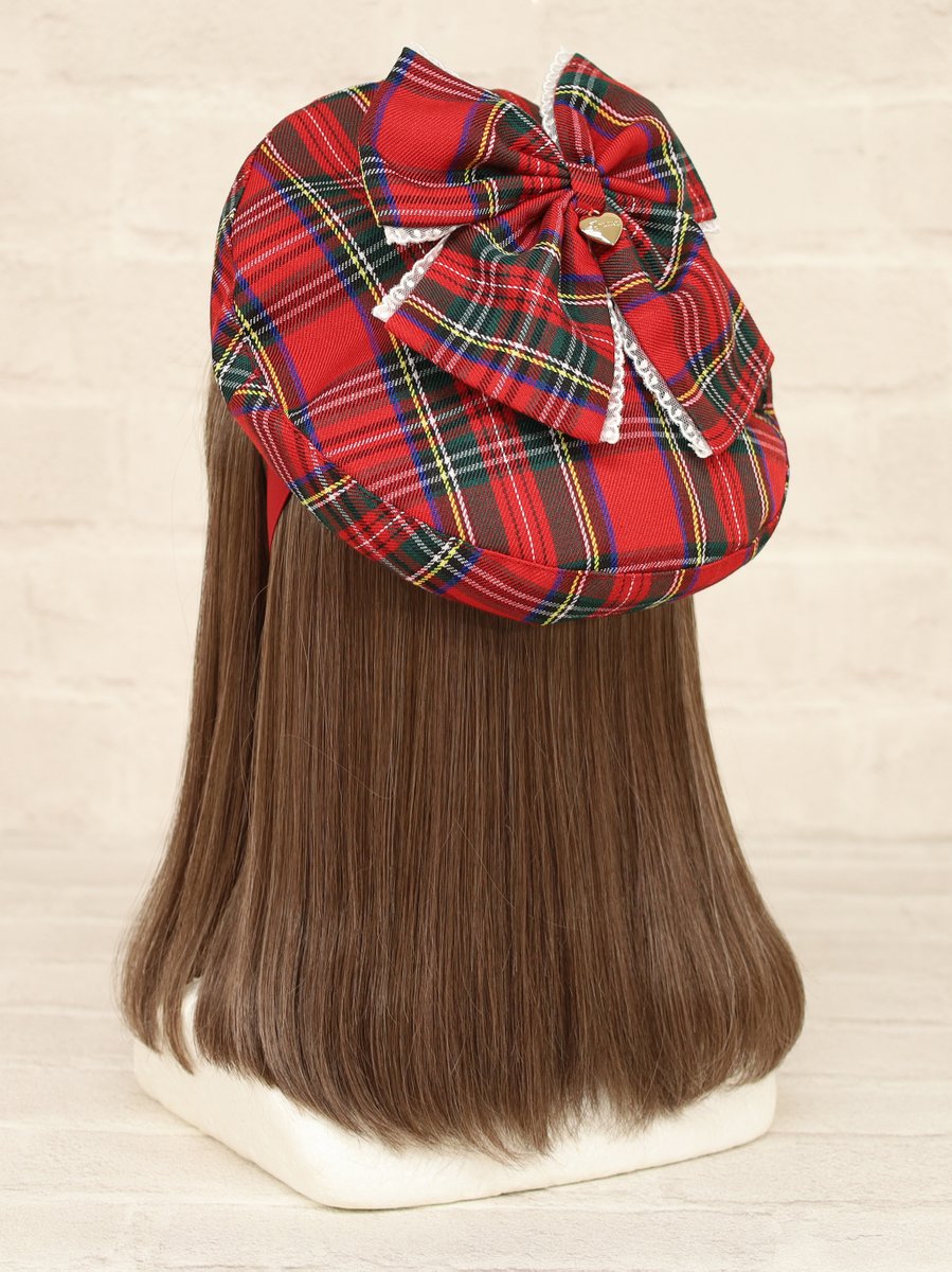 ♥Coming soon Item♥Part4 ＊Dolly Holiday チェックリボンベレー帽