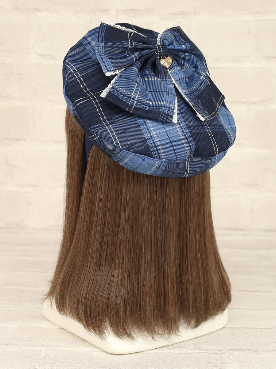♥Coming soon Item♥Part4 ＊Dolly Holiday チェックリボンベレー帽