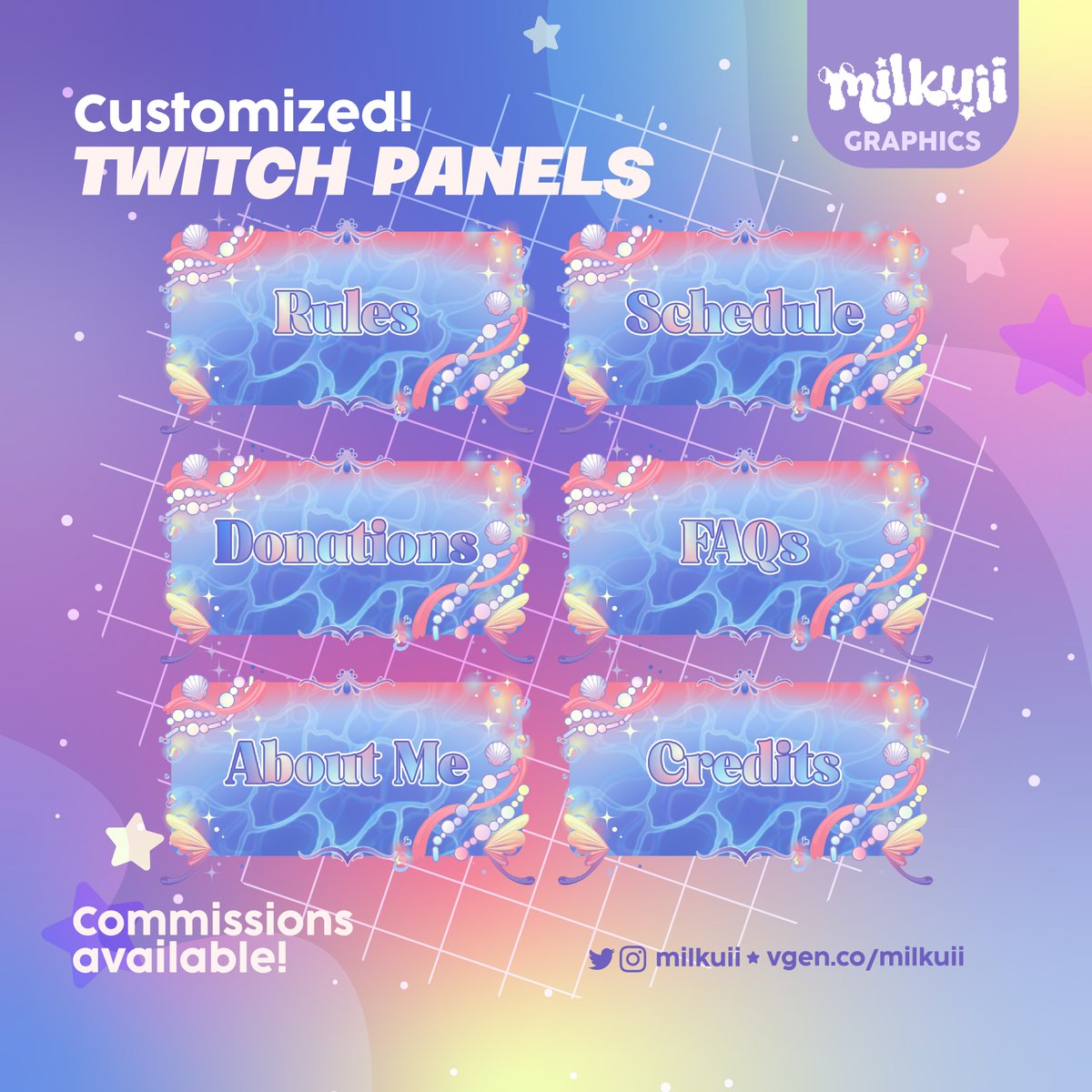 milkuii's tweet image. — panel designs 🫧
#vtuberassets #vgencomm