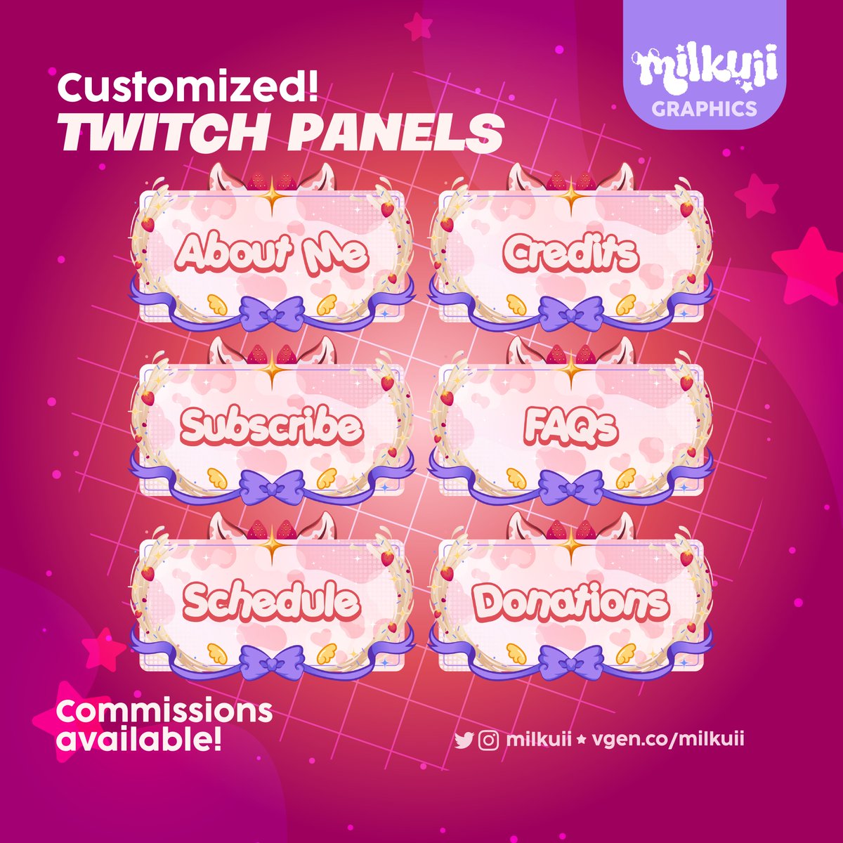 milkuii's tweet image. — panel designs 🫧
#vtuberassets #vgencomm