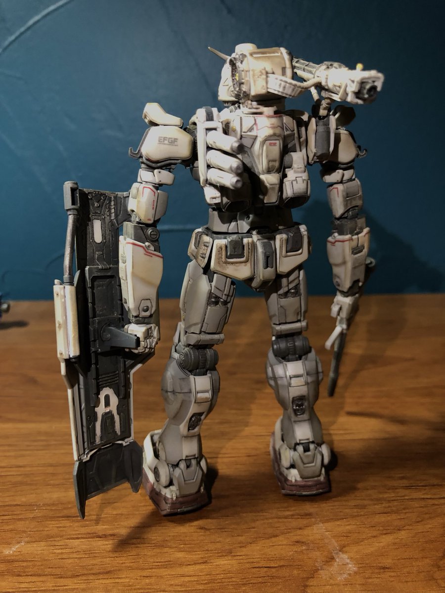 TheNorilla's tweet image. Finally finished another model kit this year.