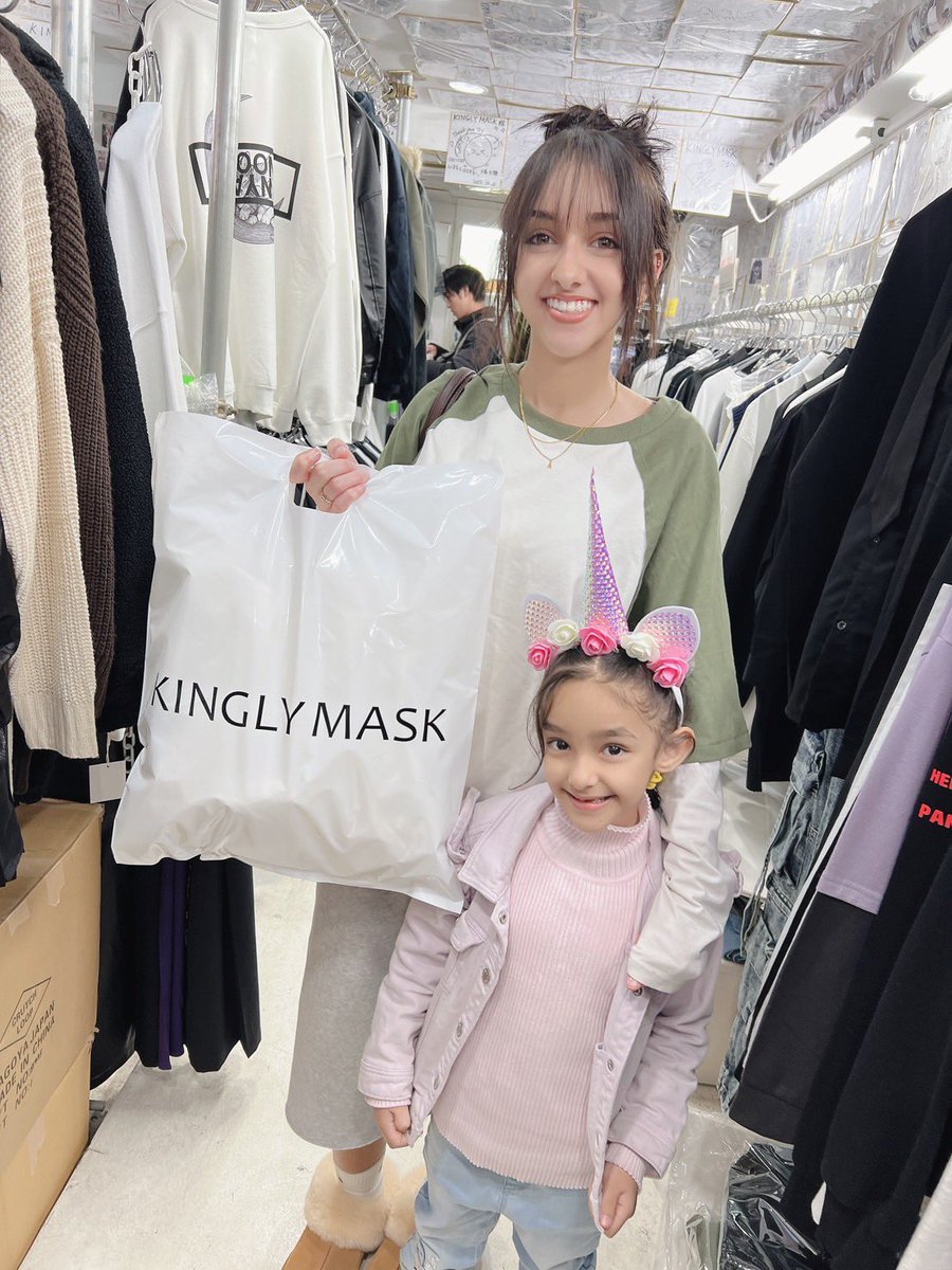 HUNTING SNAP 原宿キングリーマスク お客様 オーストラリアからの