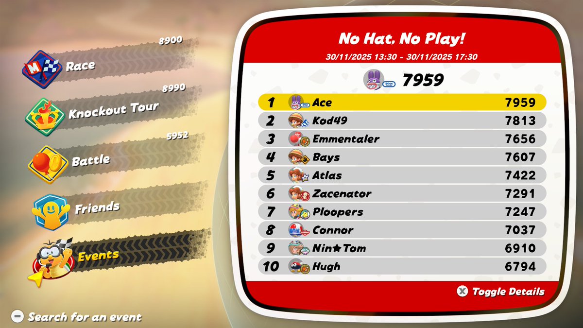 “No Hat, No Play!”🥇