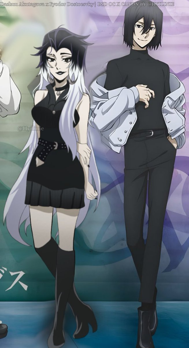 Hyilinie's tweet image. She looks so goofy-

#bsd #bungosd #fyodorbsd #ocx