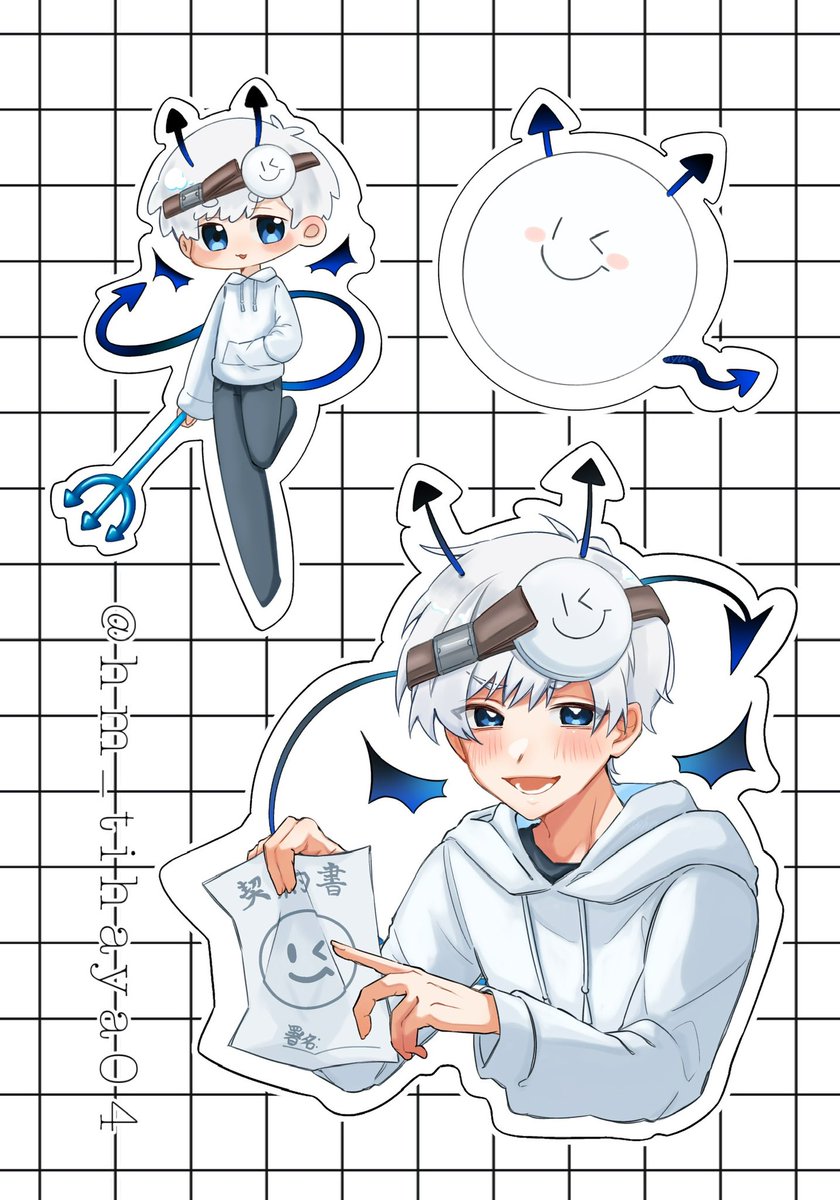 #スマイリーイラスト 
色んなデビイリー😈