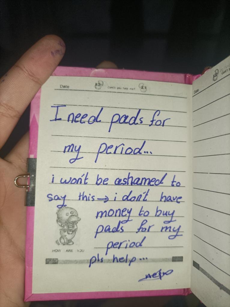 safaa20002222's tweet image. I need sanitary pads..
It wasn&apos;t easy for me to say this because I&apos;m a girl, and it&apos;s a sensitive topic for us, but it&apos;s starting to affect many girls and cause them uterine infections and illnesses, and I don&apos;t want that to happen to me too.‼️

chuffed.org/project/118798…