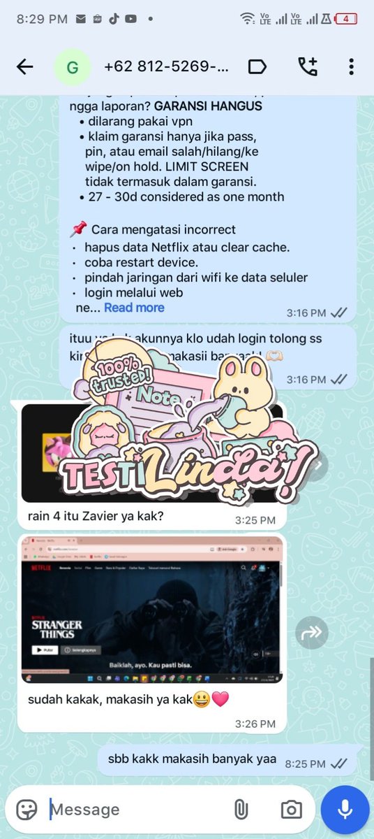 kasiboos's tweet image. ⠀
⠀⠀⠀⠀⠀⠀𓂃 ۫ . ⟡ 𓈒 💌 ꒰‌ linda’s testi ꒱ ‹3
⠀