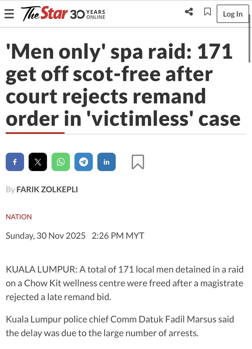 NumanAfifi's tweet photo. Mainstream headlines are saying “171 released” but those  on the ground know the truth: releases happened slowly, inconsistently and only after hours of unlawful detention despite the magistrate rejecting remand.

This wasn’t a clean process. This was a mass violation of rights. https://t.co/BsQDDqnpmE