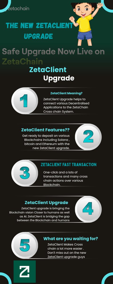 exerbreate's tweet photo. @Aam_Masud__ @Zetachain #ZetaClient .

🚀 Introducing ZetaClient, get ready to make multiple deposits among various Blockchains. 
 🚀 ZetaClient Upgrade is bridging the gap between the Blockchain and humans 💯💯
🚀 DON'T MISS OUT ON THE ZETACLIENT UPGRADE GUYS https://t.co/3upM177QqO