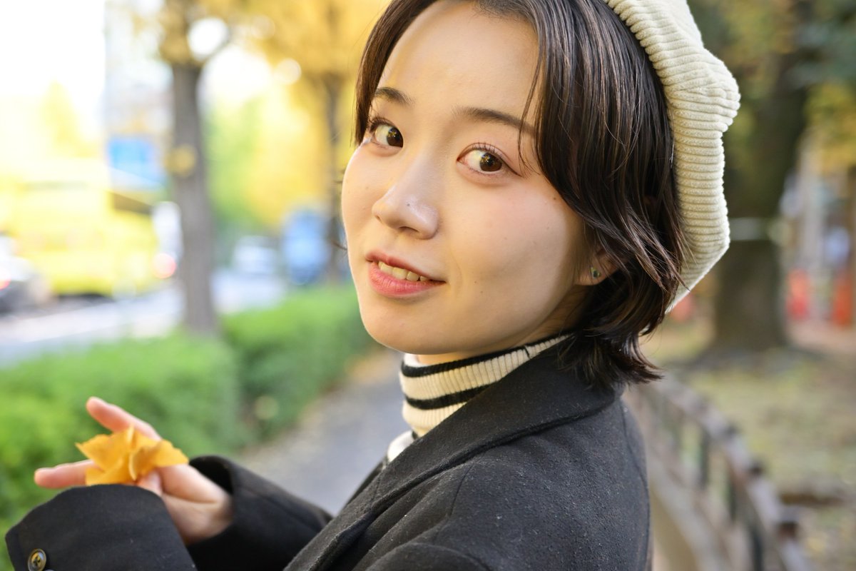 瞳に映る秋の記憶 モデル:麦こはる #東北ポートレート