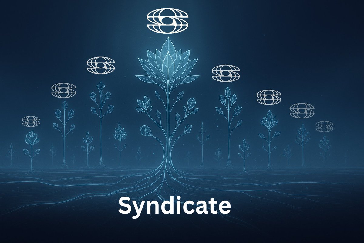 Prospee7's tweet image. The moment I actually used $SYND, something clicked.
It stopped feeling like “just another token” and started feeling more like a key that unlocks how @syndicateio really functions under the hood.

Staking wasn’t some passive lock-up, it felt like I was wiring myself straight…