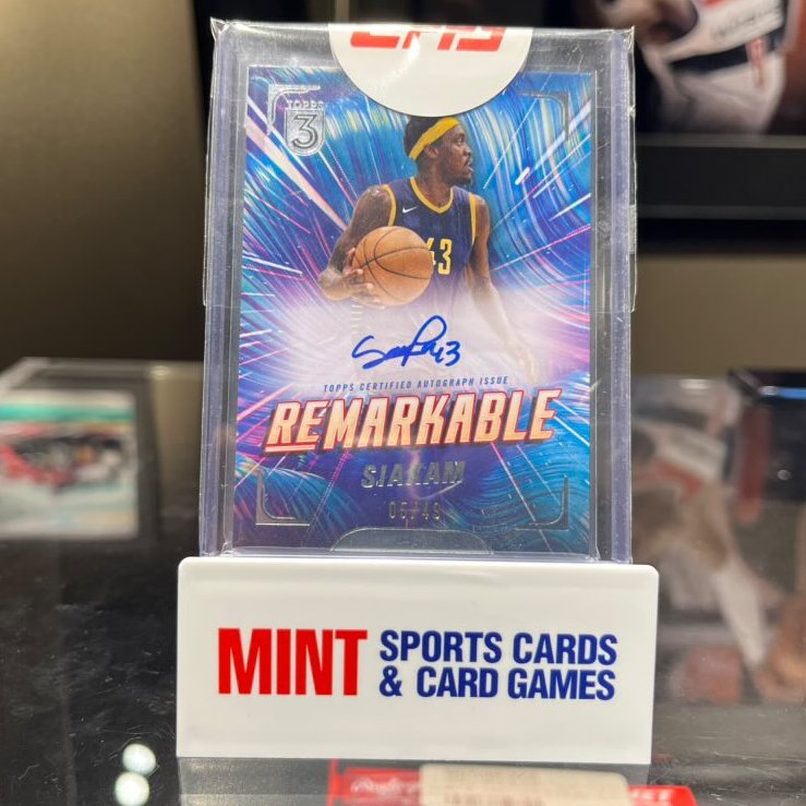 mint_nagoya's tweet image. We are MINT NAGOYA🇯🇵
The #IndianaPacers finally win back to back games with #PascalSiakam hitting a jumper with 0.1 seconds left against the Chicago Bulls!🏀
Come by our store to check out our Autographed NBA cards including this Topps 3 Pascal Siakam Auto 05/49!
#NBA #MINTNAGOYA