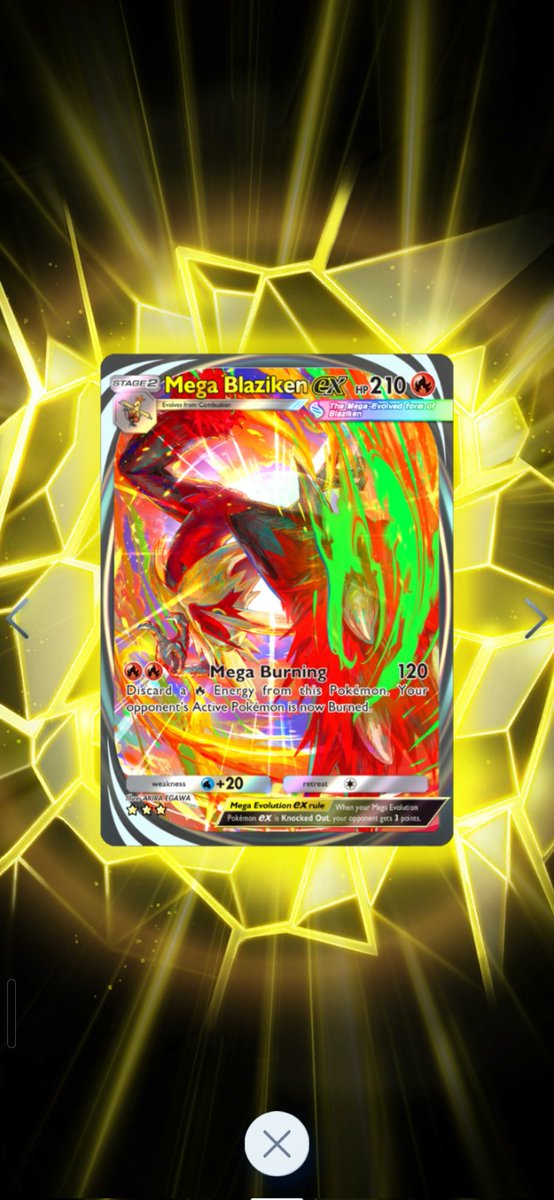 SpiritofNeos's tweet image. Pulled Immersion Art Mega Blaziken on Thanksgiving Day! That's something to be thankful about!
